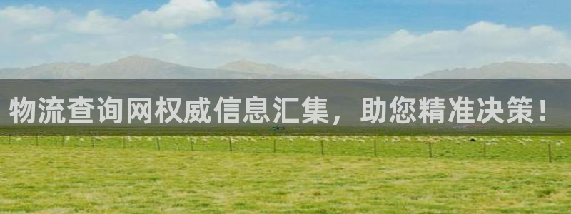 豪门国际注册条件：物流查询网权威信息